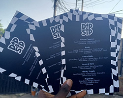Menu Cards